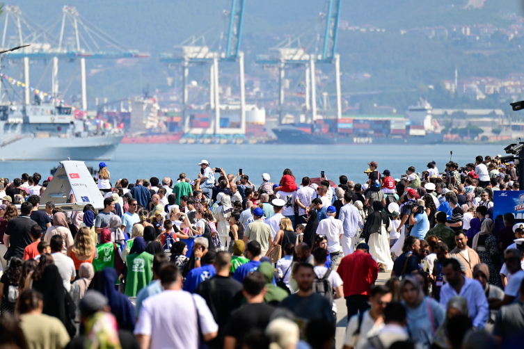 TEKNOFEST Mavi Vatan'da ziyaretçi yoğunluğu