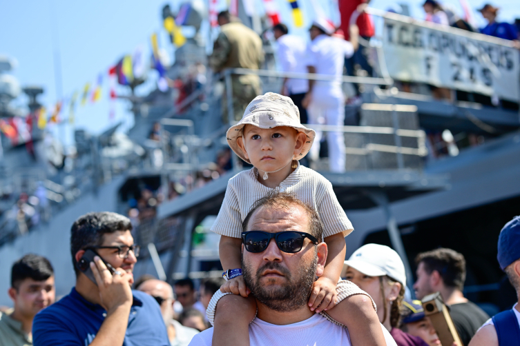 TEKNOFEST Mavi Vatan'da ziyaretçi yoğunluğu