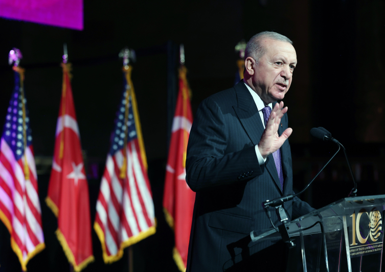 Cumhurbaşkanı Erdoğan'dan ABD'de yoğun diplomasi trafiği