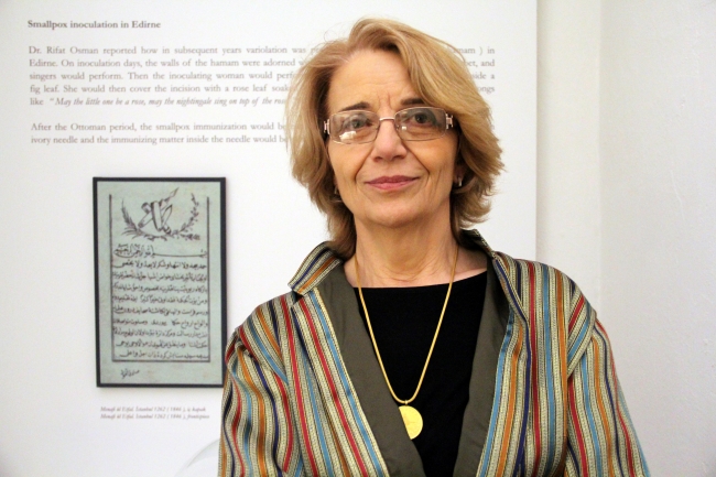 Bezmialem Vakıf Üniversitesi Tıp Fakültesi Tıp Tarihi ve Etik Anabilim Dalı Öğretim Üyesi Prof. Dr. Nuran Yıldırım/ Fotoğraf: AA