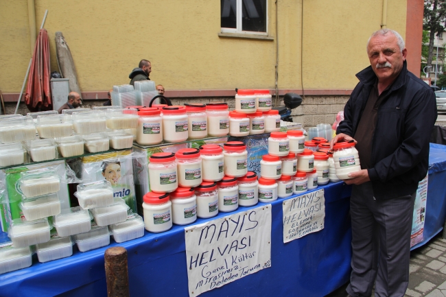 Bu helva sadece Mayıs ayında üretiliyor