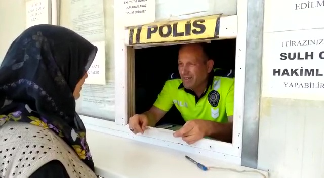 "Uslanmayan sürücü"nün aracı annesine teslim edildi