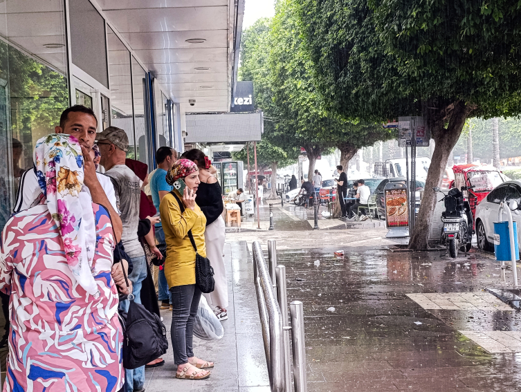 Adana'da temmuzda sağanak yağış