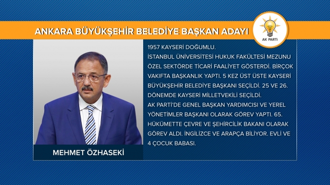 Cumhurbaşkanı Erdoğan 20 Belediye Başkan adayını açıkladı