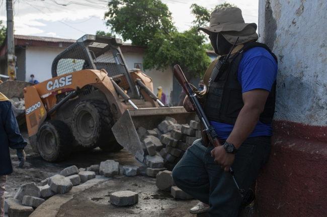 Nikaragua'da protestocuların merkezi ele geçirildi