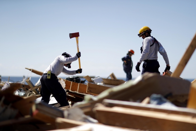 Michael kasırgasında kurtarma çalışmaları ölü bulma çalışmalarına dönüştü