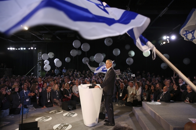 İsrail'de Netanyahu'nun en büyük rakibi eski Genelkurmay Başkanı Gantz