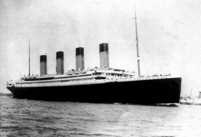 Batmayacağı düşünülen devasa gemi "Titanic"