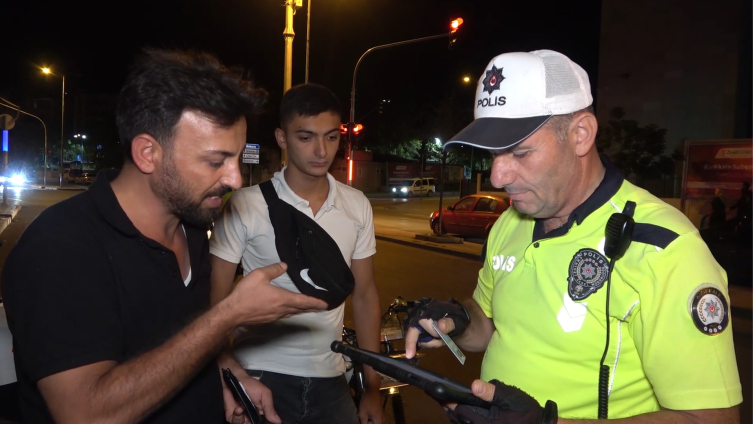 "Kask siparişi verdim" bahanesi cezadan kurtaramadı