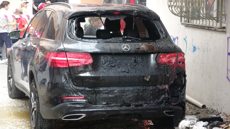 Denizli’de hurdaların toplandığı alanda yangın