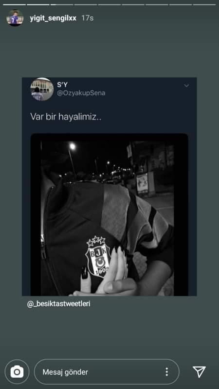 Beşiktaş paylaşımı yaptı kulüpten gönderildi