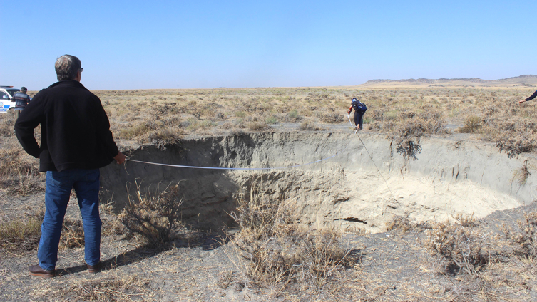 Konya'da obruk oluşumu sürüyor