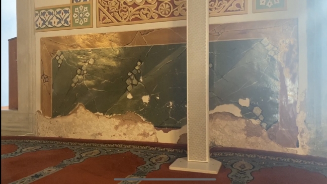 Mimar Sinan'ın Beşiktaş'taki 465 yıllık eseri dökülüyor