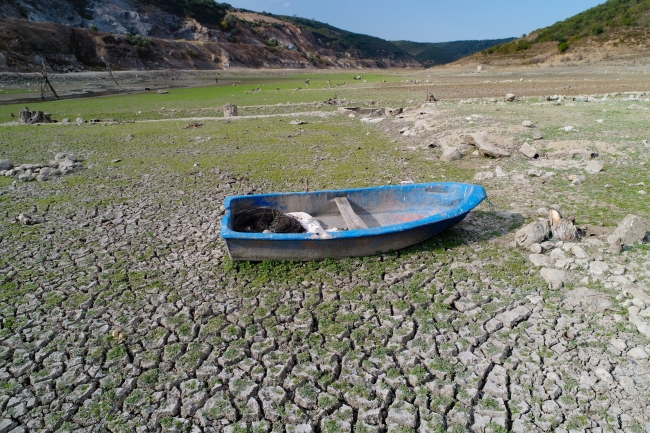Sazlıdere Barajı alarm veriyor: Su seviyesi yüzde 11,23'e düştü