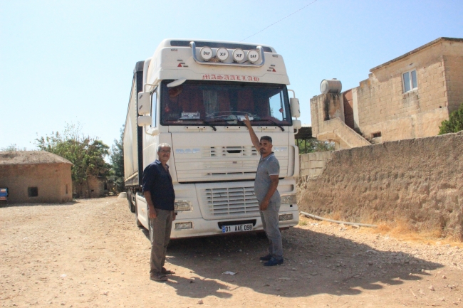 Kumrunun yuva yaptığı tır seferden çekildi