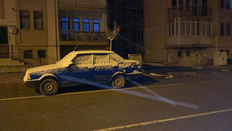 Çankırı’da kar yağışı etkili oldu