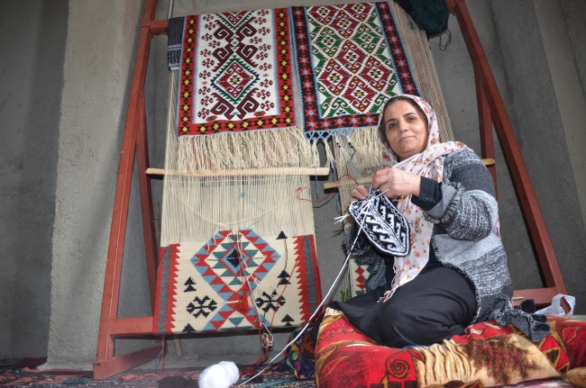 Jirki kilimi Şırnaklı kadınlara iş kapısı oldu