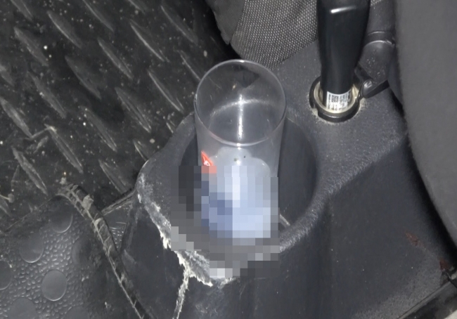 Takside alkol alırken yakalanan kadın: Hastaneye gidiyordum