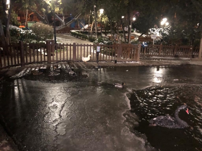 Ankara'da sıcaklık eksi 17'ye düştü