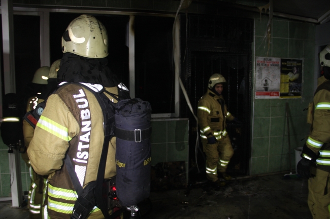 Avcılar Cihangir Cami'nde yangın