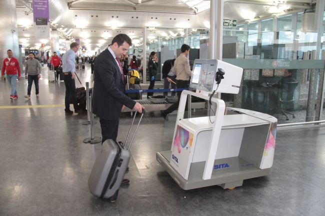 THY yolcularının bagajlarını robot “Leo” taşıyacak