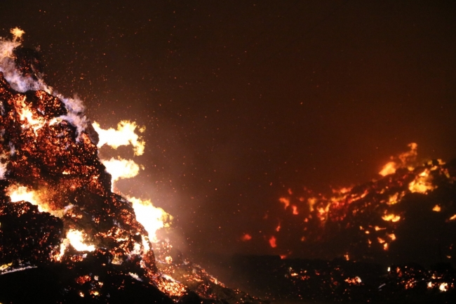 Afyonkarahisar'da enerji santralinde 15 gün arayla ikinci yangın