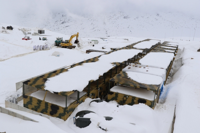 Kato Dağı artık "çelikten kale"