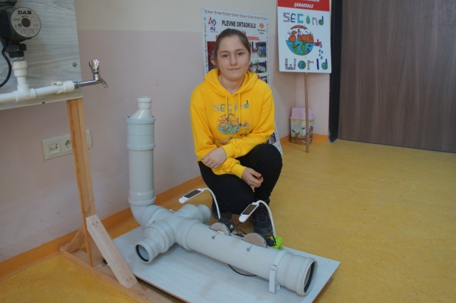 Öğrenciler atık sudan elektrik üretecek