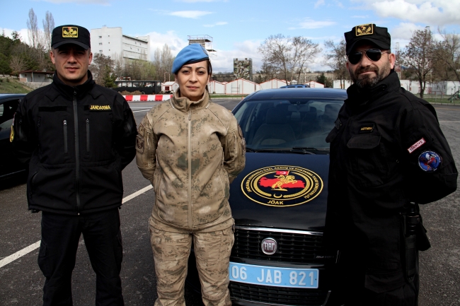 Jandarma'nın anti terör sürüşleri aksiyon filmlerini aratmadı