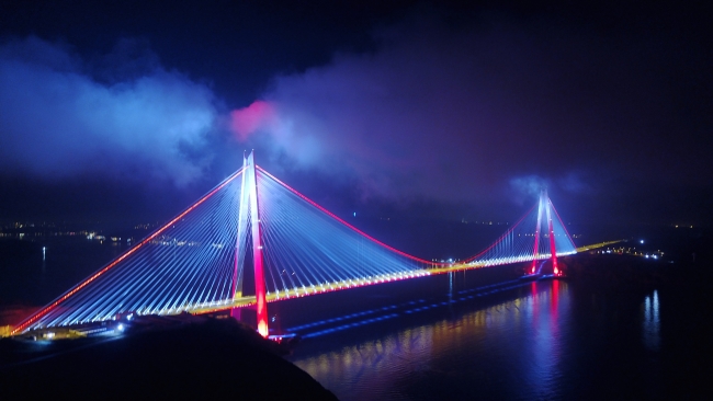 Türkiye’nin köprüleri drone ile görüntülendi