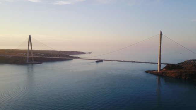 Türkiye’nin köprüleri drone ile görüntülendi