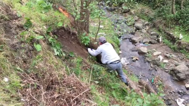 Saatlerce uğraştılar, 30 saniyede tüm emekleri heba oldu