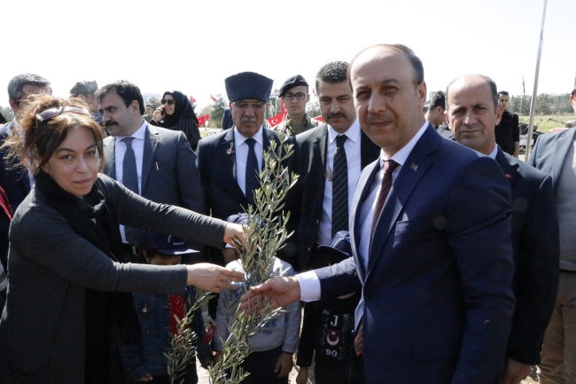 Afrin şehitleri için hatıra ormanı