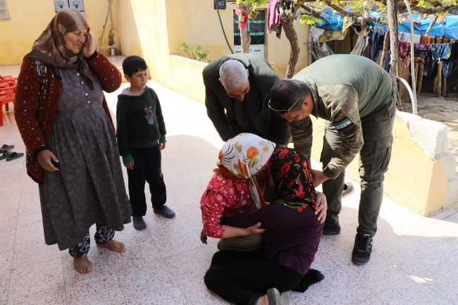 Abla kardeş Afrin’de 7 yıl sonra buluştu