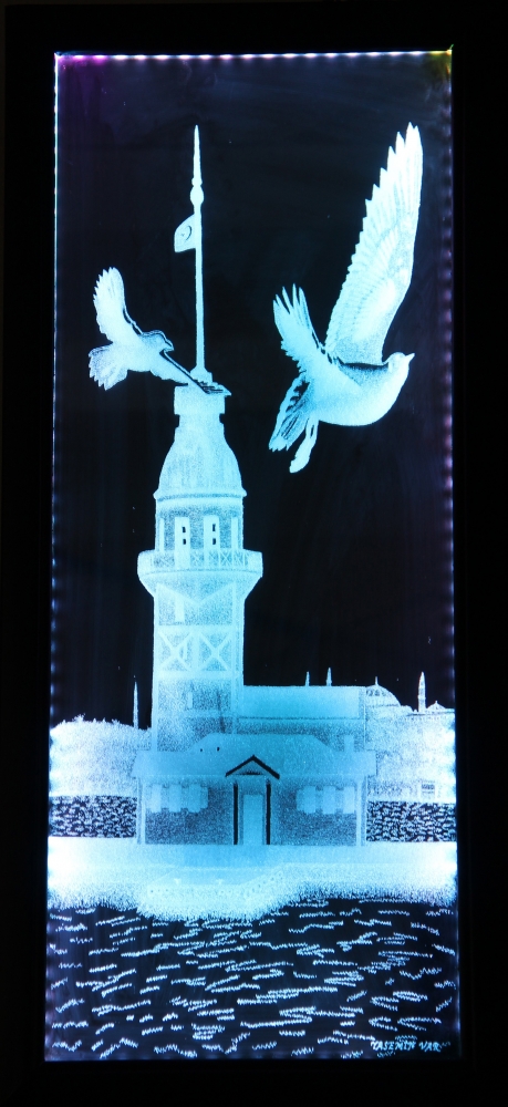 Ayna süsleme sanatı Düzce'de hayat buluyor