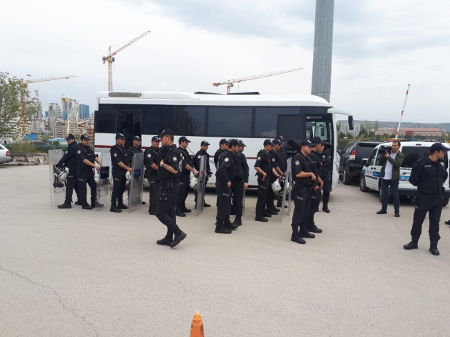 ATO'da yumruklu saldırı