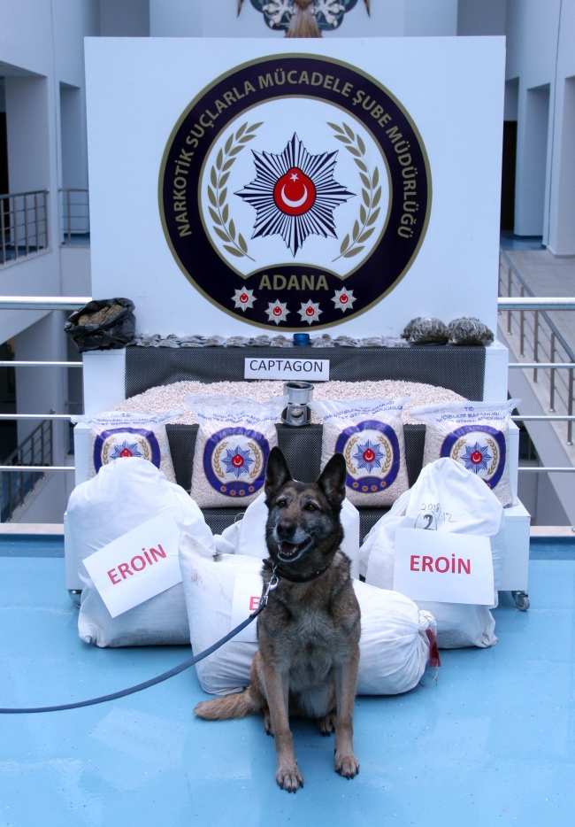 Adana'da 55 milyon liralık uyuşturucu operasyonu