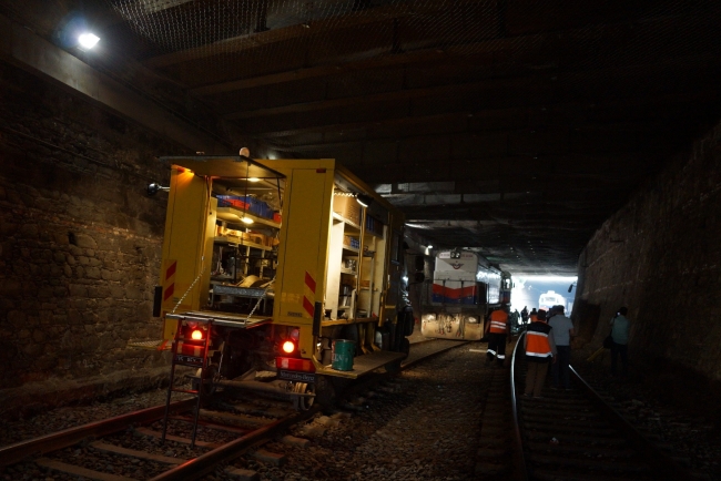 Aydın'da yük treni raydan çıktı