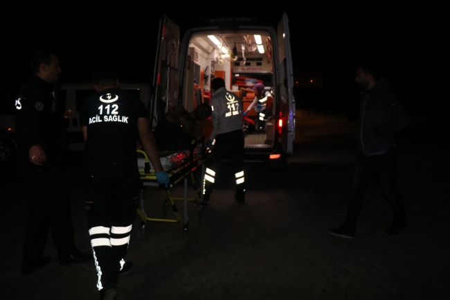 Orman yangınına sebep olan 2 kişi yaralandı