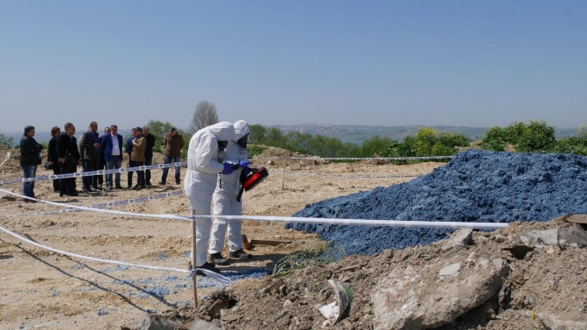 Büyükçekmece'de kimyasal atık madde dökülmesi olayında 2 gözaltı