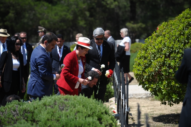 Çanakkale Kara Savaşları'nın 103. yıl dönümü törenle anıldı