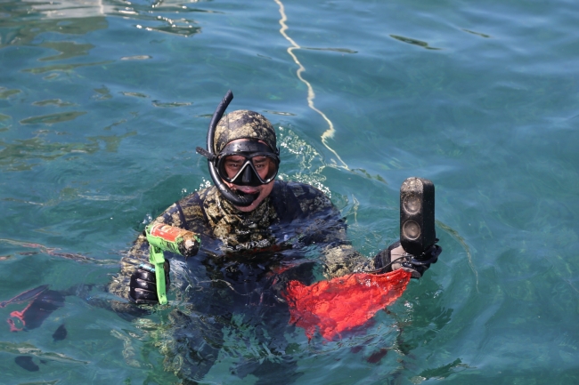 Denizden çıkanlar görenleri şaşırttı