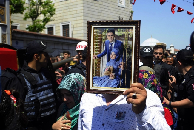 Şehit Piyade Er Sedat Mekan son yolculuğuna uğurlandı