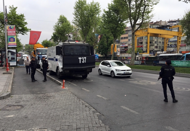 Taksim'de 1 Mayıs güvenlik tedbirleri artırıldı