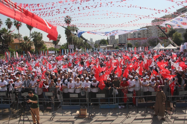 1 Mayıs yurt genelinde coşkuyla kutlandı