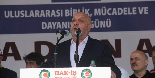 1 Mayıs yurt genelinde coşkuyla kutlandı