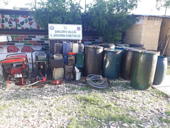 Şanlıurfa'da akaryakıt hırsızlarına operasyon: 28 gözaltı