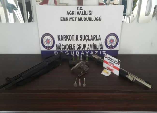 Ağrı’da uyuşturucu operasyonu: 5 gözaltı