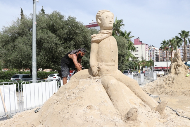 Kumdan heykeller 5 Haziran'da görücüye çıkacak