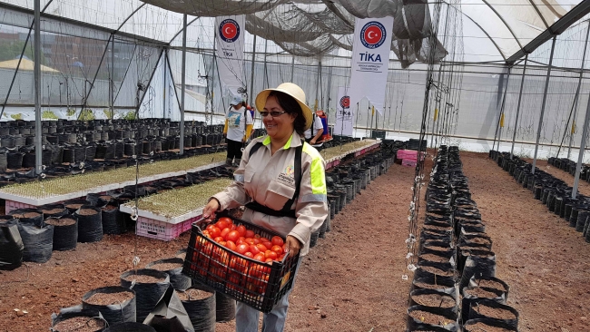 TİKA Meksika’da sera kurdu